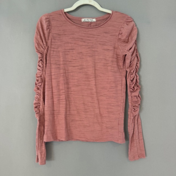 Free People Natasha tee in blush XS - Picture 2 of 5